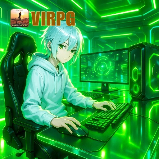 Tela do aplicativo VIRPG com interface moderna e notificações em tempo real