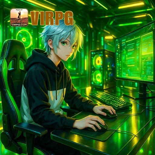 Imagem promocional da VIRPG mostrando a plataforma e suas vantagens