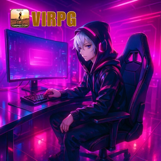 Banner da VIRPG destacando o suporte ao usuário e a facilidade de login