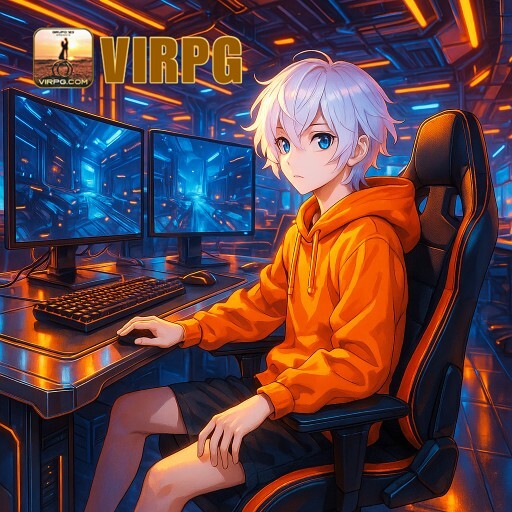 Imagem promocional da VIRPG mostrando a plataforma e suas vantagens