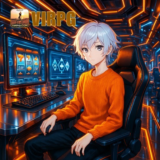 Imagem promocional da VIRPG mostrando a plataforma e suas vantagens